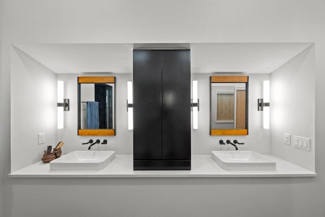 4904 Old Bee Caves Rd, Austin, TX 78746 - bathroom with double vanity