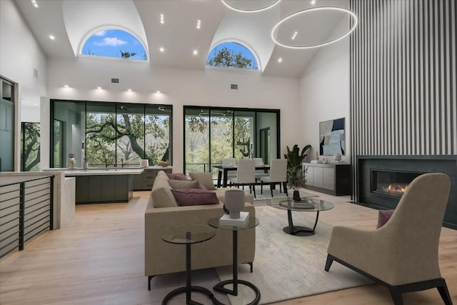 5217 S Scout Island Cir, Austin, TX 78731 - community lobby featuring high vaulted ceiling