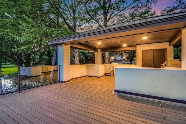 5217 S Scout Island Cir, Austin, TX 78731 - view of deck