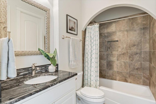 2501 Woodbine Cir, Georgetown, TX 78628 - full bathroom with vanity and shower / bath combo with shower curtain