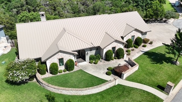2501 Woodbine Cir, Georgetown, TX 78628 - view from above of property