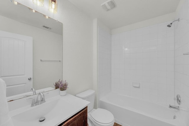 608 Silver Wing Dr, Austin, TX 78725 - bathroom featuring vanity and shower / bathtub combination