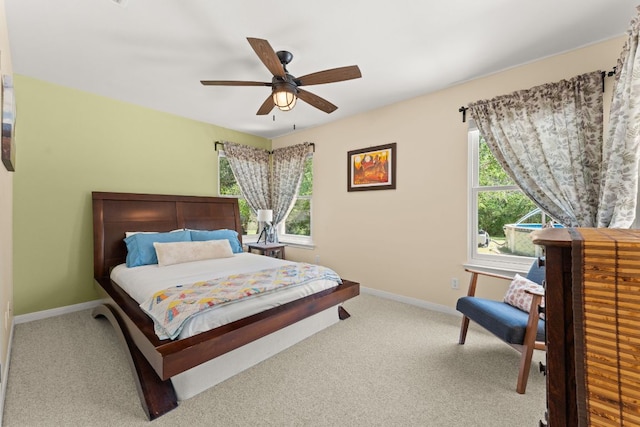 11551 Fm 32, Fischer, TX 78623 - carpeted bedroom featuring baseboards and a ceiling fan