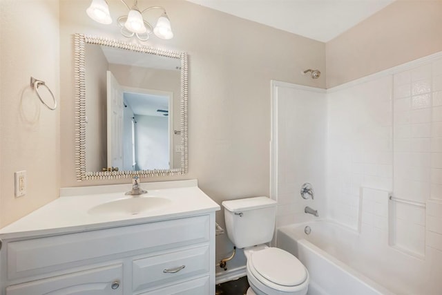 613 Broken Bow Dr, Round Rock, TX 78681 - full bathroom featuring vanity and shower / tub combination