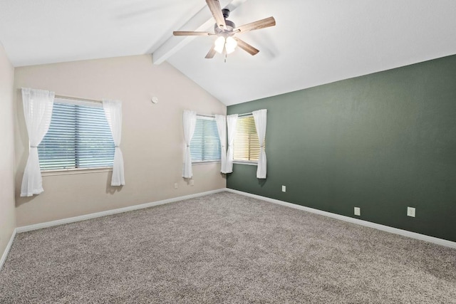 13402 Briar Hollow Dr, Austin, TX 78729 - carpeted spare room with ceiling fan and baseboards
