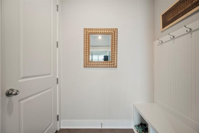 1113 Spring Gulch Ln, Georgetown, TX 78628 - mudroom with baseboards
