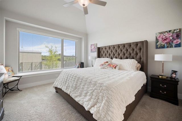 1113 Spring Gulch Ln, Georgetown, TX 78628 - carpeted bedroom featuring baseboards and ceiling fan