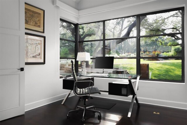 5301 Maryanna Dr, Austin, TX 78746 - home office with plenty of natural light
