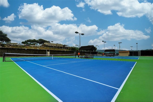10008 Inshore Dr, Austin, TX 78730 - view of tennis court