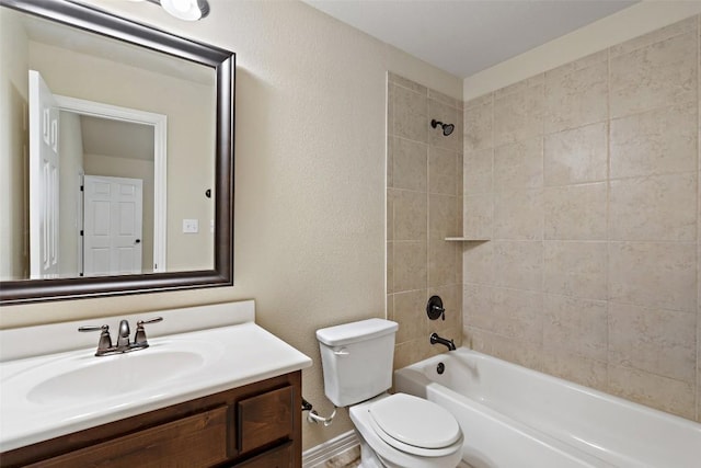 5505 Cypress Ranch Blvd, Spicewood, TX 78669 - bathroom with vanity and shower / tub combination