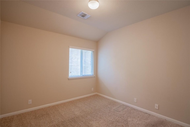 11612 Yeadon Way, Austin, TX 78717 - spare room with carpet and vaulted ceiling