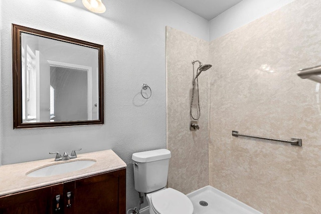 1207 York Castle Dr, Pflugerville, TX 78660 - bathroom featuring tiled shower and vanity