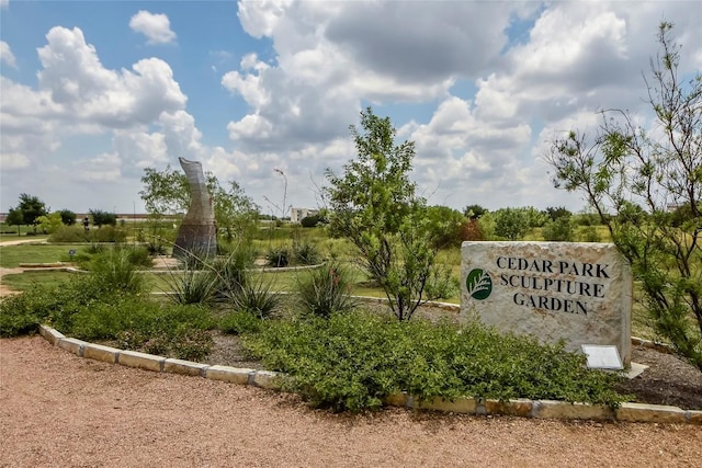 1431 Davis Mountain Loop, Cedar Park, TX 78613 - view of community sign