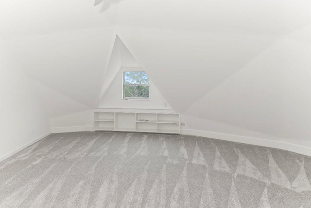 17226 Rocky Ridge Rd, Austin, TX 78734 - additional living space with carpet and vaulted ceiling
