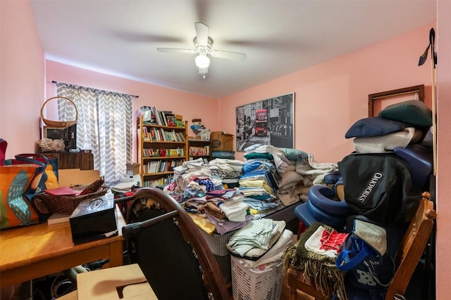 2329 Campden Dr, Austin, TX 78745 - bedroom featuring a ceiling fan