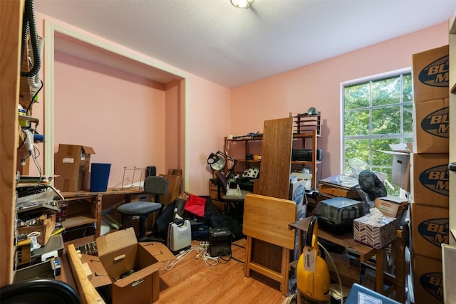 2329 Campden Dr, Austin, TX 78745 - office with wood finished floors