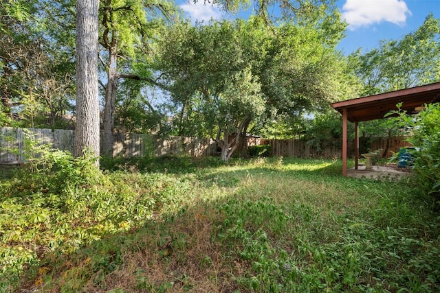 2329 Campden Dr, Austin, TX 78745 - view of fenced backyard