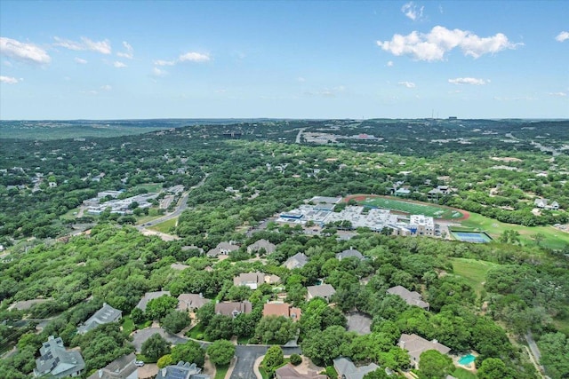 1208 Verdant Way, Austin, TX 78746 - aerial view of property's location