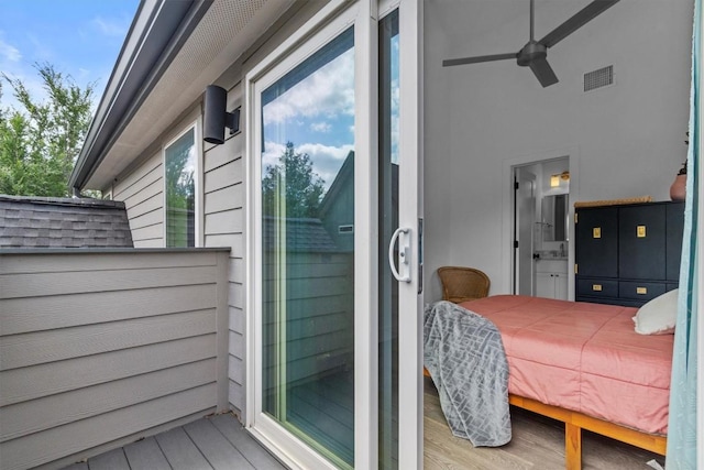 5006 Lott Ave Unit 2, Austin, TX 78721 - bedroom featuring wood finished floors