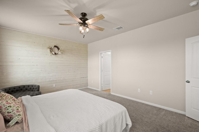 649 Otto Ave, Georgetown, TX 78626 - carpeted bedroom featuring baseboards and ceiling fan