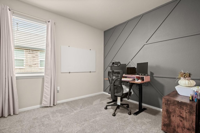 649 Otto Ave, Georgetown, TX 78626 - carpeted office space featuring baseboards