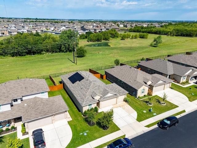 649 Otto Ave, Georgetown, TX 78626 - aerial perspective of suburban area with a large body of water