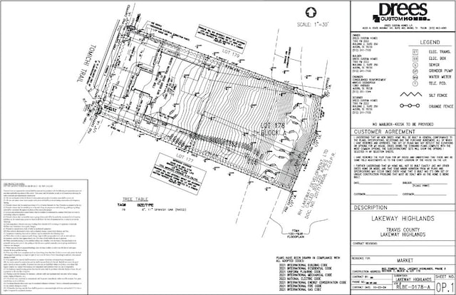 963 Tomichi Trl, Lakeway, TX 78738 - survey map / technical document