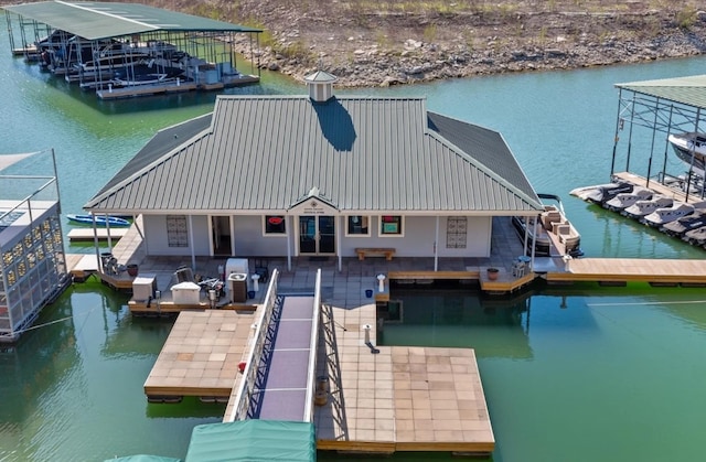 963 Tomichi Trl, Lakeway, TX 78738 - dock area featuring a water view
