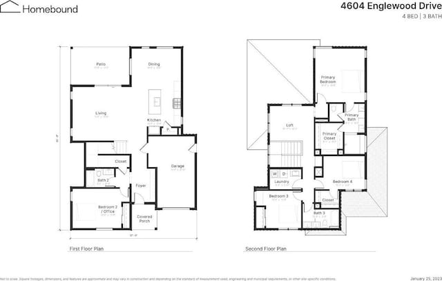 4604 Englewood Dr, Austin, TX 78745 - view of room layout