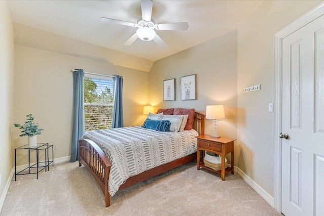 280 Whitney Run, Buda, TX 78610 - bedroom with carpet and ceiling fan
