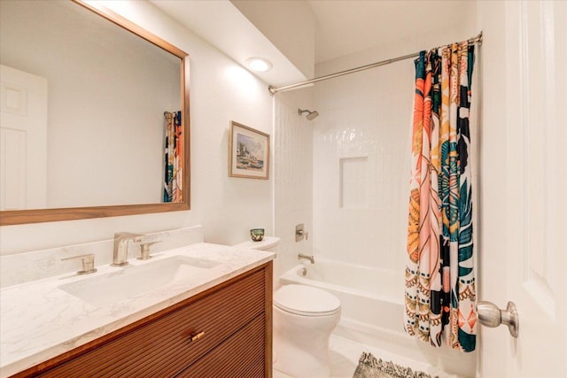 8500 E Potosi Cv, Austin, TX 78717 - bathroom with vanity and shower / bathtub combination with curtain