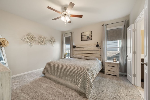 8713 Alderman Dr, Austin, TX 78747 - bedroom with carpet and a ceiling fan