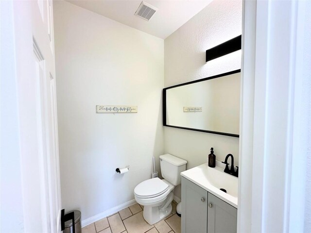 12504 Gun Metal Dr, Austin, TX 78739 - bathroom with vanity and tile patterned flooring