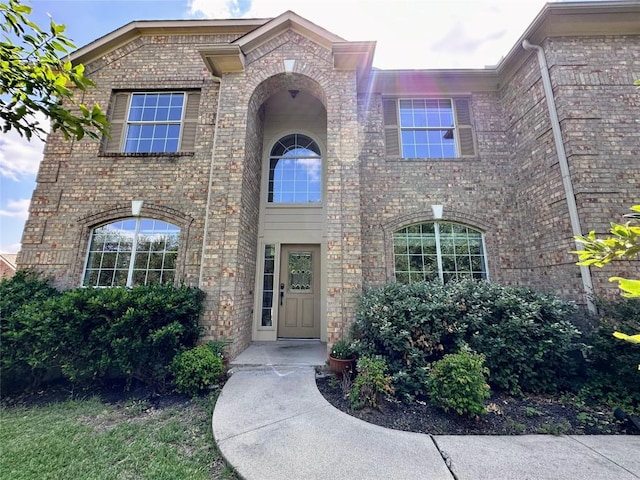 12504 Gun Metal Dr, Austin, TX 78739 - view of front of property featuring brick siding
