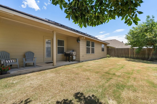 3713 Eagle Fledge Ter, Pflugerville, TX 78660 - view of yard featuring a patio area
