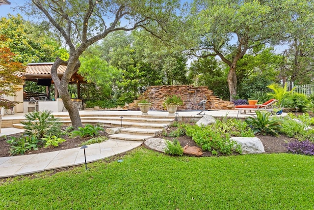 8634 Navidad Dr, Austin, TX 78735 - view of green lawn