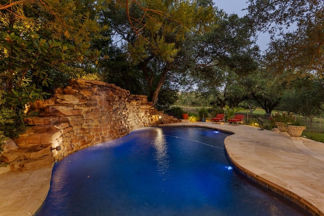 8634 Navidad Dr, Austin, TX 78735 - view of pool featuring a patio area