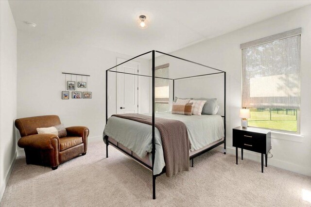 230 Wilderness Cv, Driftwood, TX 78619 - carpeted bedroom with baseboards