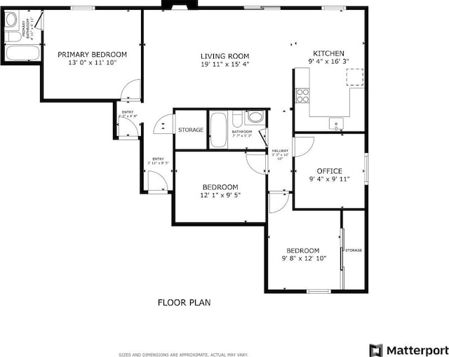 2801 Cornish Cir, Austin, TX 78745 - view of property floor plan