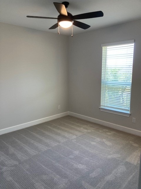 120 Prairie Clover Dr, Dripping Springs, TX 78620 - carpeted empty room featuring ceiling fan and baseboards