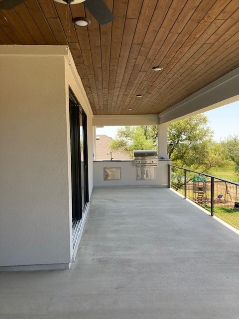 120 Prairie Clover Dr, Dripping Springs, TX 78620 - view of patio with area for grilling