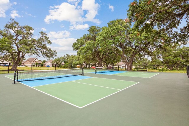 627 Cold River Run, Kyle, TX 78640 - view of tennis court with community basketball court