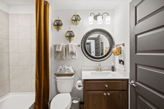 614 W Martingale St W, Georgetown, TX 78633 - full bath with vanity and shower / bathtub combination with curtain