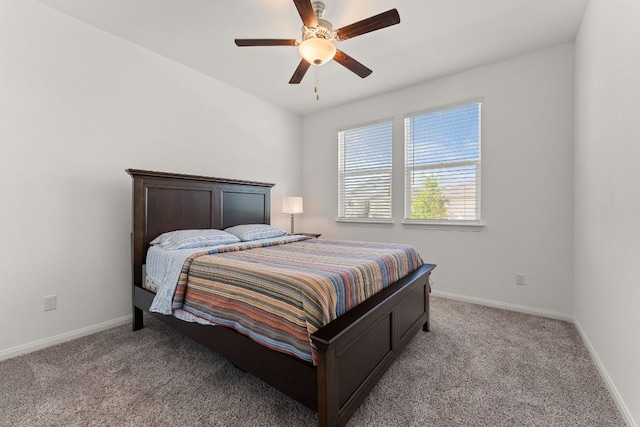 2004 Long Shadow Ln, Georgetown, TX 78628 - bedroom featuring light colored carpet and a ceiling fan