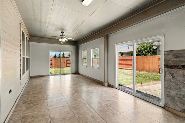 2516 Silver Fern Ln, Pflugerville, TX 78660 - view of unfurnished sunroom