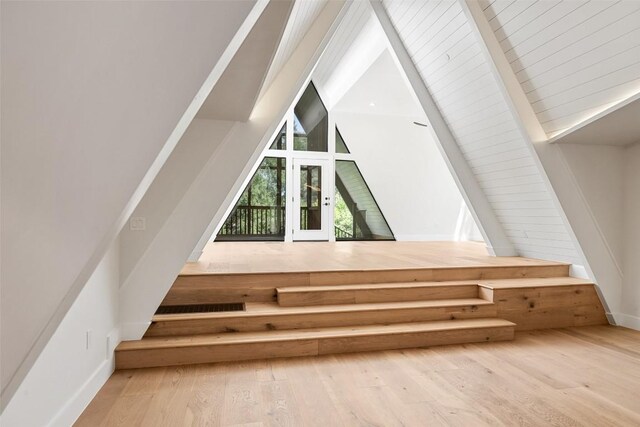 419 Brady Ln, Austin, TX 78746 - detailed view of wood finished floors and baseboards