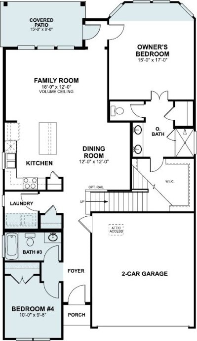 13104 Geary Dr, Austin, TX 78652 - view of home floor plan
