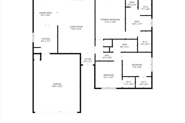 9400 Canus Dr, Austin, TX 78748 - view of room layout