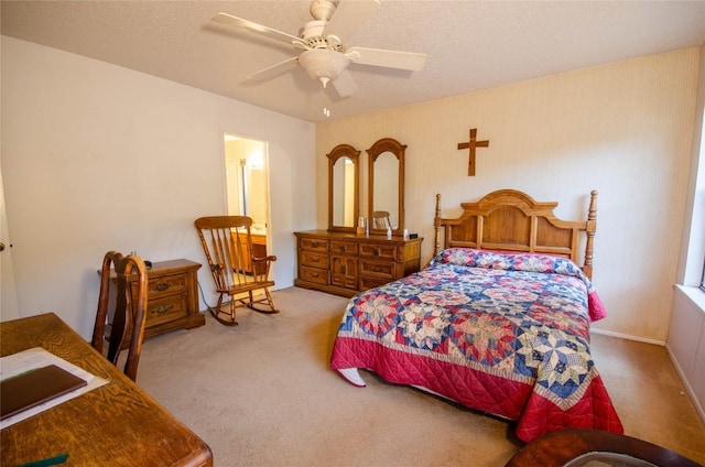 205 Mesa Verde St, Cedar Park, TX 78613 - bedroom with carpet and a ceiling fan