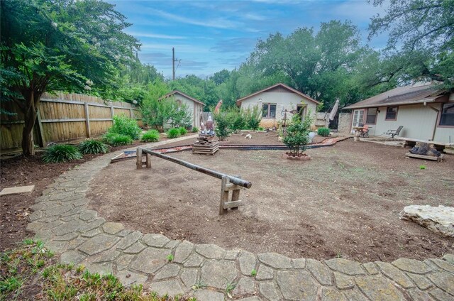 205 Mesa Verde St, Cedar Park, TX 78613 - view of yard with an outdoor structure